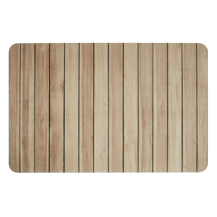 Tapis de bain diatomite Lepiana Bois 60x39 - Wenko