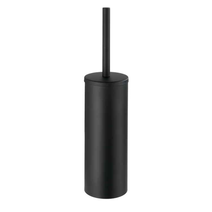 Brosse WC à Poser Orea Noir Mat Wenko | Tête Silicone