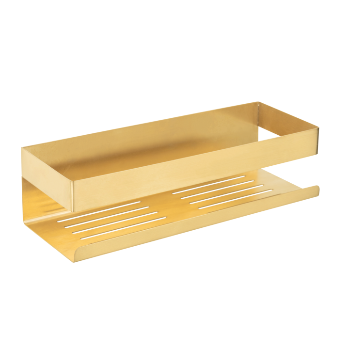Étagère douche 30 cm inox doré brossé Genova Wenko