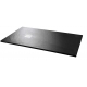 Receveur de douche extra plat 80X140 moderne noir reflet ardoisé Noir