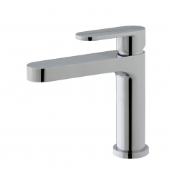 Mitigeur lavabo chromé avec bonde H 15.9 cm - Cortes