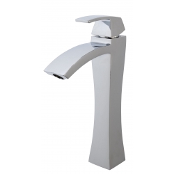 Mitigeur lavabo haut chromé avec bonde H 29 cm - Barok