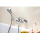 Mitigeur bain douche mural chromé - mécanique - Eurostyle cosmopolitan - 32228002 - Grohe