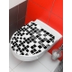 Sticker wc mosaïque