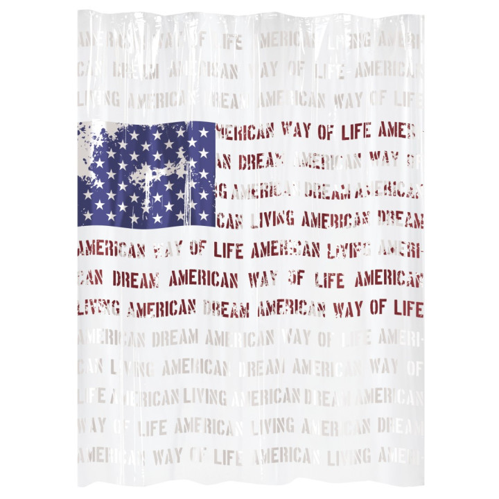 Vente Rideaux Douche Drapeau Américain Tendance