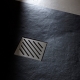Receveur de douche extra plat noir en 90x140cm
