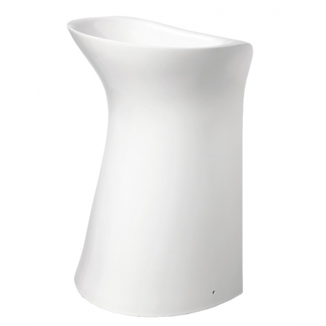 Lavabo sur pied design blanc