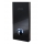 Bati wc suspendu mural sensitive en verre noir proglass