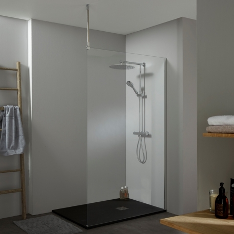 Vente Paroi De Douche Fixe 120 cm Moderne En Verre - Planetebain