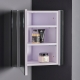 Armoire miroir angle