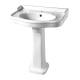 Lavabo colonne style Antique Blanc