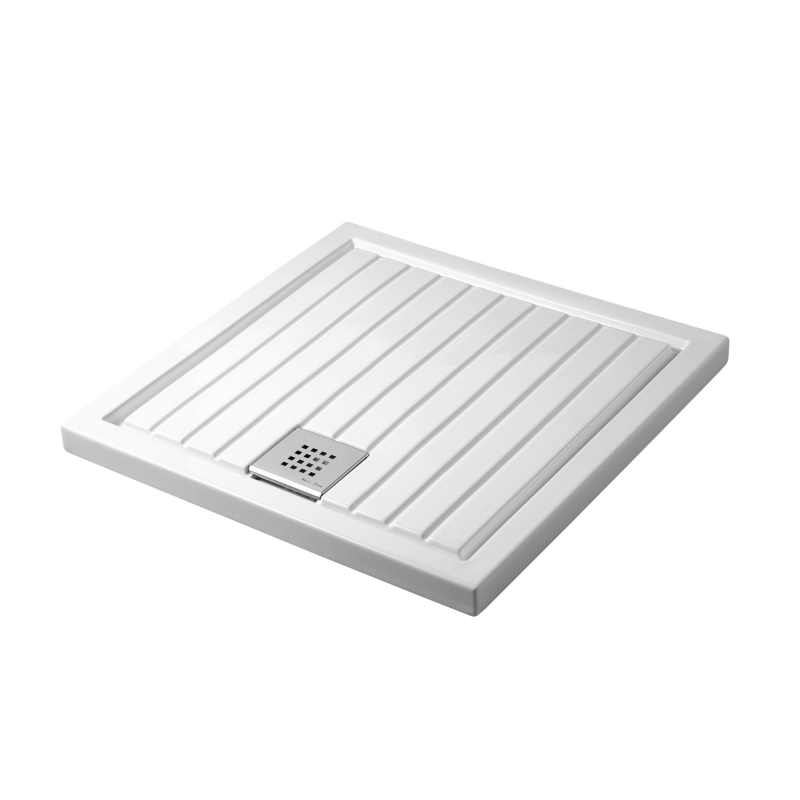 Linie Rumba Receveur de douche 90 x 90 cm blanc mat