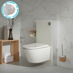 Retrouverez ici nos abattants pour WC, couvercles pour bidet et accessoires  divers pour l'installation de nos produits. Découvrez notre collection d' accessoires raffinés conçus pour transformer votre salle de bains en un  espace