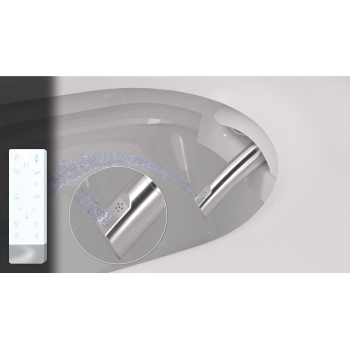 BATI CHASSE NOIR + CUVETTE LAVANTE ELECTRA