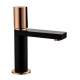 MITIGEUR LAVABO EXIL NOIR OR ROSE