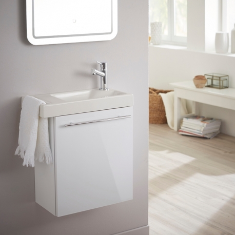 Lave-mains pour WC ou petite salle de bain Compact 400 - laqué