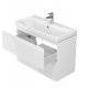 Meuble de salle de bain 80 cm petite profondeur