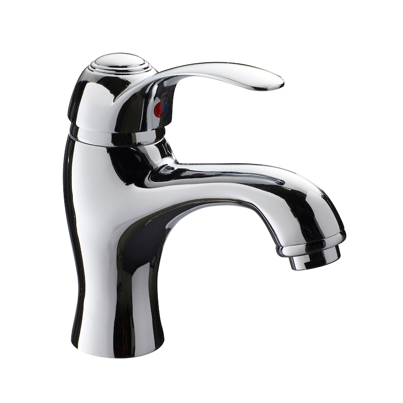 Robinet Lavabo Cascade - Mitigeur Salle De Bain Monotrou - Chromé - Laiton  - Hauteur 170mm