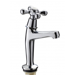 Robinet eau froide chromé ARTIC pour lave mains WC