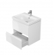 MEUBLE GAIN DE PLACE SLIM 60 BLANC