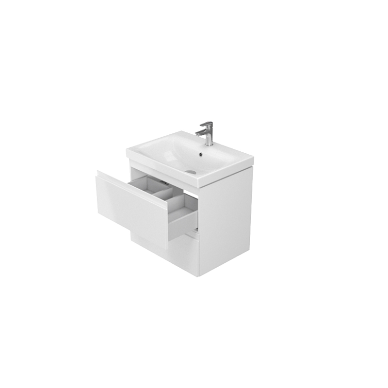 Meuble salle de bain Néo blanc faible profondeur de 38 cm