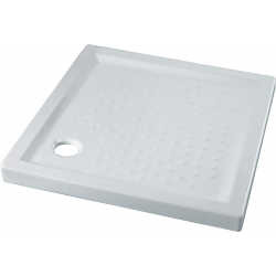 Receveur de douche extra plat en grés 80X80 NF