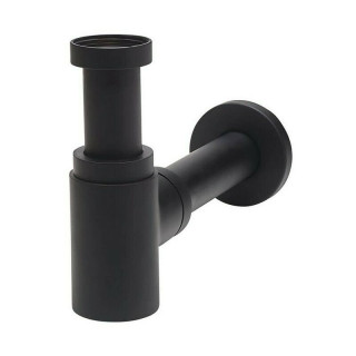 Siphon moderne en laiton noir