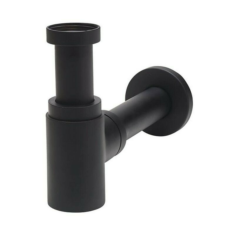 Siphon De Lavabo Noir Mat, Keymark Laiton Universel Syphon Avec Extra Long  Tube D'Extension Et Mural, 1 1-4 X 32Mm Design U Sifon - Cdiscount Bricolage