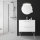Meuble de salle de bain 80 cm couleur blanc à suspendre avec plan vasque - So matt