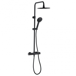 COLONNE DE DOUCHE BLACK TOUCH AVEC MITIGEUR THERMOSTATIQUE WIRQUIN