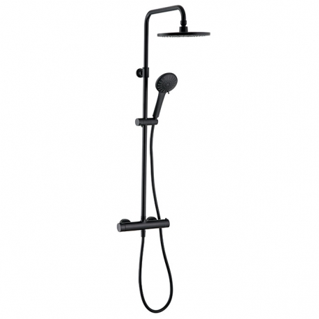 COLONNE DE DOUCHE BLACK TOUCH AVEC MITIGEUR THERMOSTATIQUE WIRQUIN