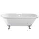 BAIGNOIRE CHARLESTON BLANCHE +PIEDS PATTE D AIGLE