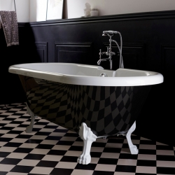 Baignoire îlot Cesano Black