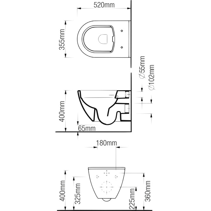 CUVETTE SUSPENDUE SAMARA