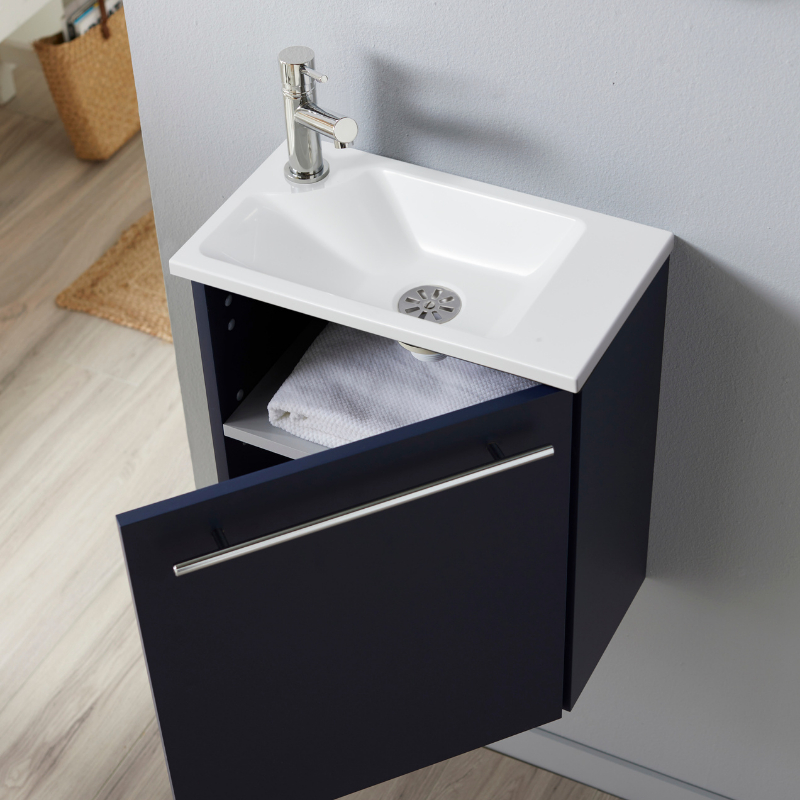 Mitigeur lavabo noir -Achat mitigeur design pour vasque ou lavabo noir -  Planetebain