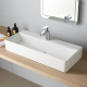 Vasque de salle de bain Minima rectangulaire 80x35