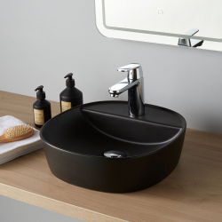 Bonde lavabo ABS noir clic clac R:1229