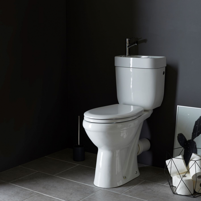 Réhausse pour cuvette WC standard, 400 x 380 x 120 mm