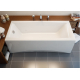 Baignoire rectangulaire VIRGO 140x75 encastrable en acrylique + tablier central