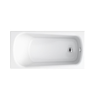 Baignoire rectangulaire gain de place 140x70 cm NAO encastrable (SANS TABLIER)
