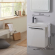 MEUBLE HAMAC BLANC +HOUSTON G+ POIGNEE NOIRE + ROBI NOIR