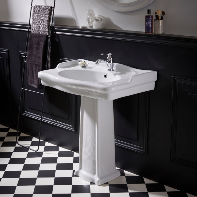 Lavabo colonne style retro – Vente lavabos a colonne – Planete Bain