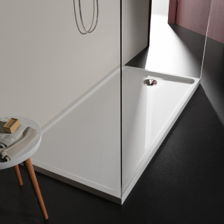Receveur extra plat 80x160 en solid surface Tango