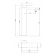 MITIGEUR VASQUE A POSER KABIC CHROME