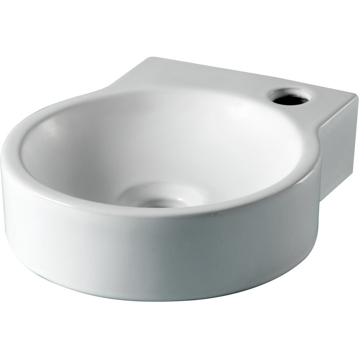 Lave-mains rond en porcelaine de qualité 161023