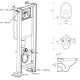 BATI CHASSE SIAMP + CUVETTE DELPHI