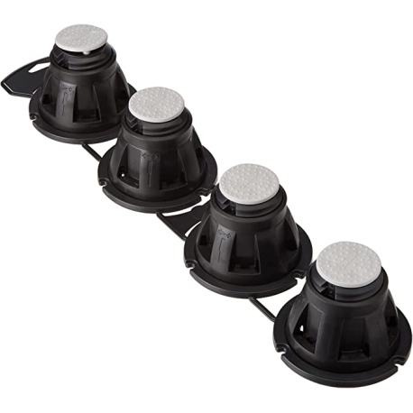 LOT DE 4 PIEDS REGLABLES DUBOURGEL POUR RECEVEUR