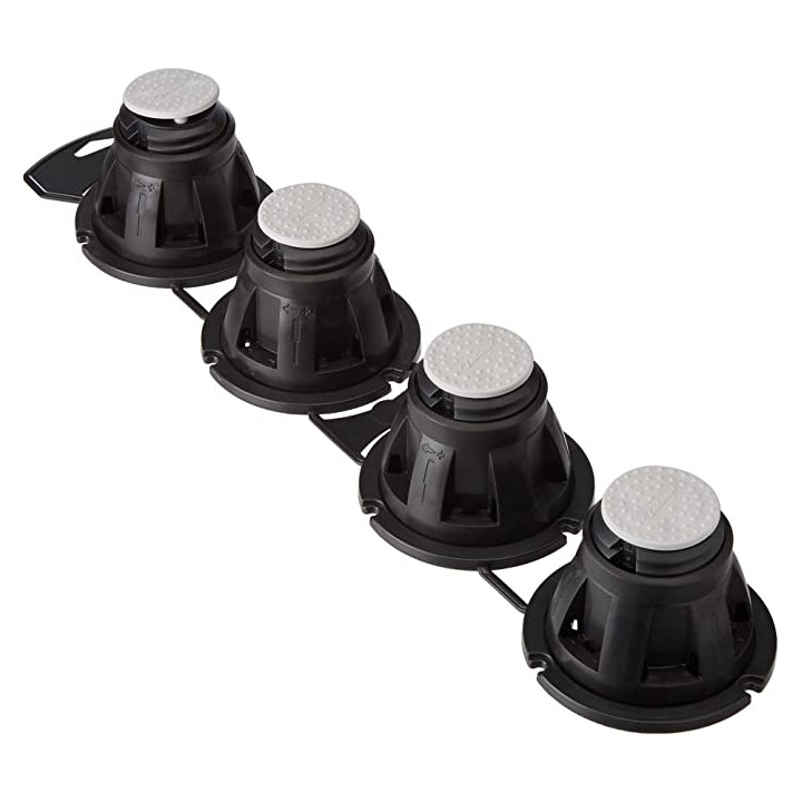 LOT DE 4 PIEDS REGLABLES DUBOURGEL POUR RECEVEUR