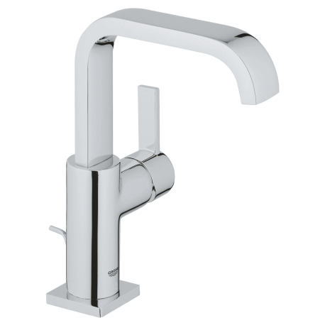 Mitigeur de lavabo avec bonde H 23.2 cm bec U - Allure - 32146000 - Taille L