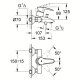 Mitigeur Bain-Douche Eurostyle Grohe